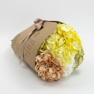 CAJA ALEGRIA CON HORTENSIAS