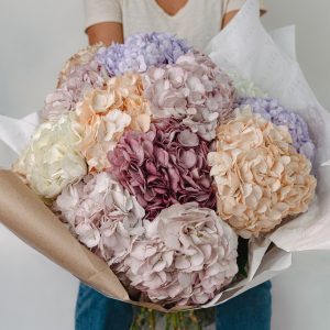 BOUQUET HORTENSIAS X8
