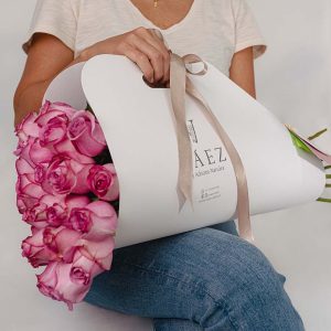 CAJA ALEGRÍA CON ROSAS